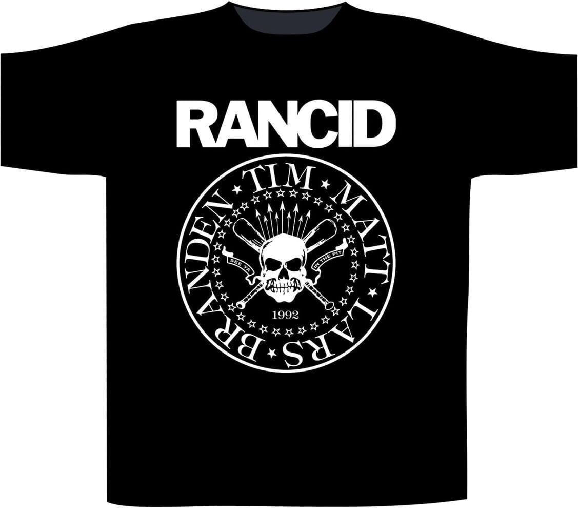 Camiseta de manga corta Rancid Rancid Ramones Camiseta de manga corta Black S