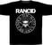 Camiseta de manga corta Rancid Rancid Ramones Camiseta de manga corta Black S