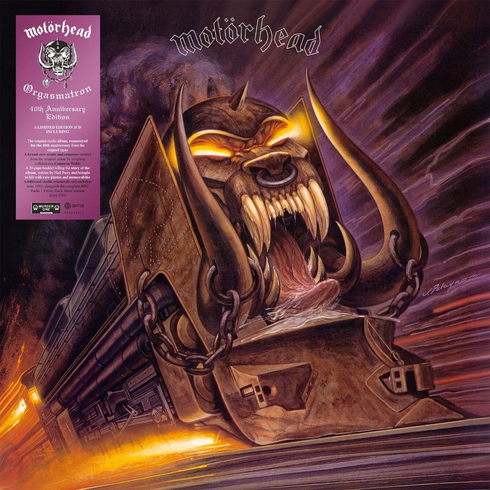 Muziek CD Motörhead - Orgasmatron (40th Anniversary/Limited Edition) (2 CD)