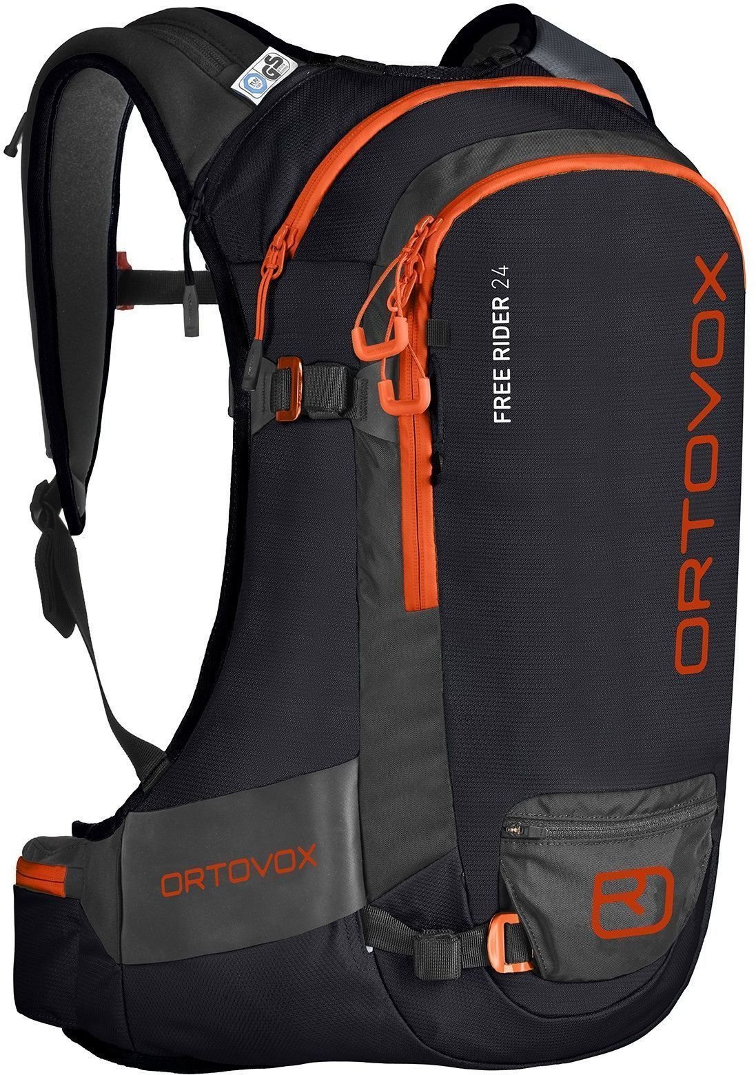 Potovalna torbe Ortovox Free Rider 24 Black Raven Potovalna torbe