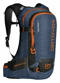 Ski Travel Bag Ortovox Free Rider 24 Night Blue Blend Ski Travel Bag - 1