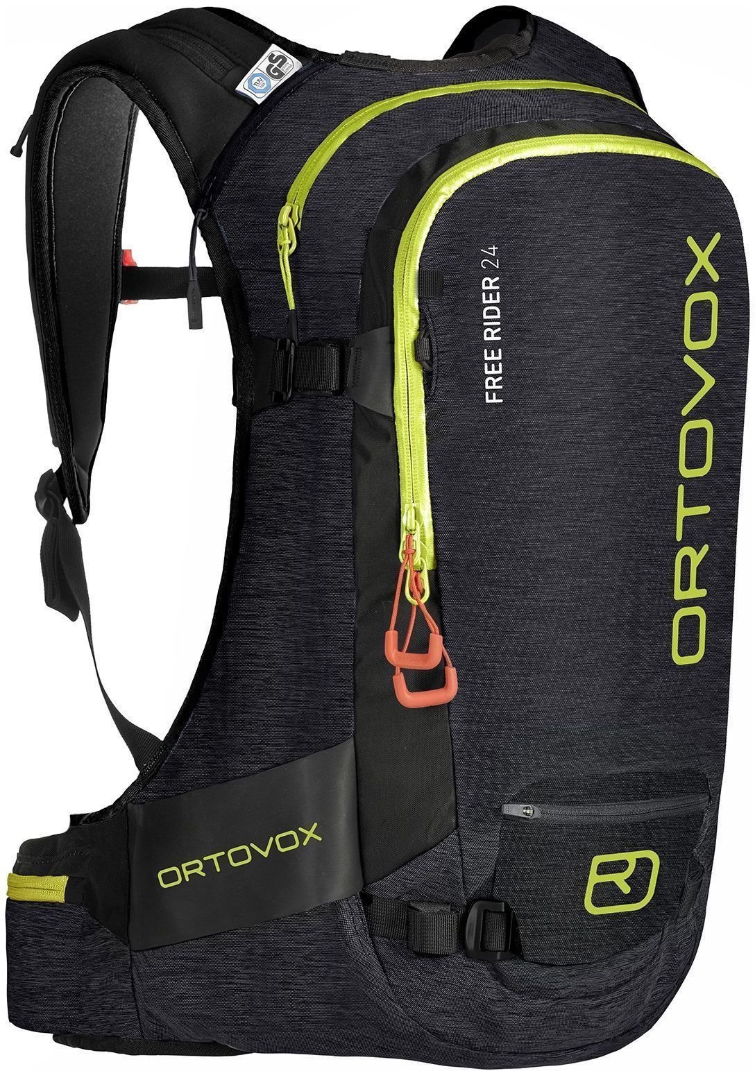 Ski Travel Bag Ortovox Free Rider 24 Black Raven Blend Ski Travel Bag
