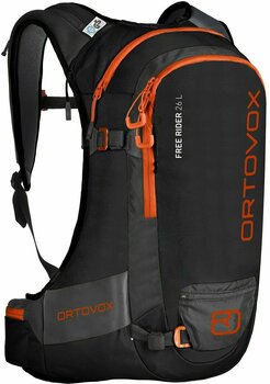 Ski Travel Bag Ortovox Free Rider 26 L Black Raven Ski Travel Bag - 1