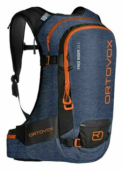 Ski Travel Bag Ortovox Free Rider 26 L Night Blue Blend Ski Travel Bag - 1