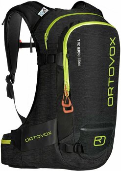 Ski Travel Bag Ortovox Free Rider 26 L Black Raven Blend Ski Travel Bag - 1