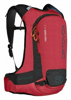 Ski Travel Bag Ortovox Free Rider 14 S Hot Coral Ski Travel Bag - 1