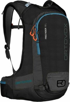 Ski Travel Bag Ortovox Free Rider 18 L Black Raven Ski Travel Bag - 1