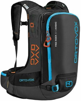 Ski Travel Bag Ortovox Free Rider 20 S Black Anthracite Ski Travel Bag - 1