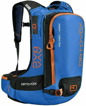 Lyžařský batoh Ortovox Free Rider 22 Avabag Kit Safety Blue Lyžařský batoh - 1