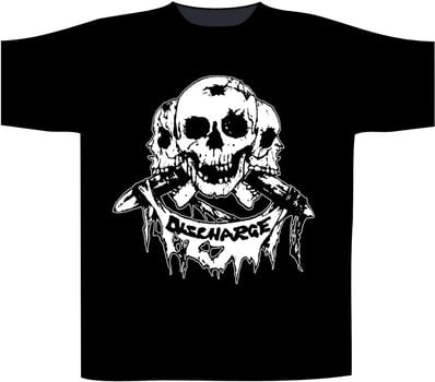 T-shirt Discharge Discharge T-shirt à manches courtes Black M - 1