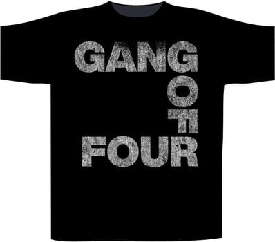 Košulja Gang Of Four Logo Black 2XL Košulja - 1