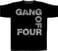 Košulja Gang Of Four Logo Black 2XL Košulja