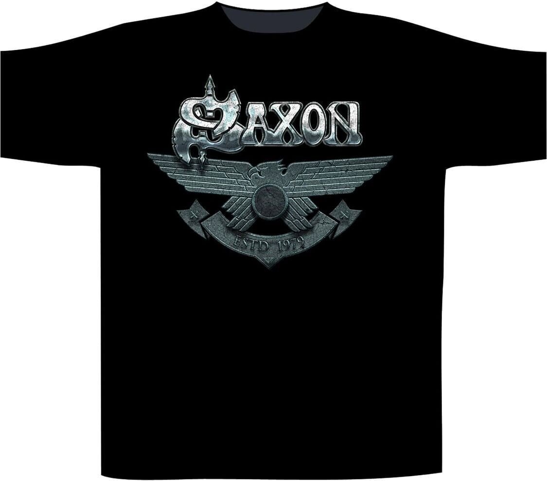 Košulja Saxon Est 1979 Majica kratkih rukava Black L