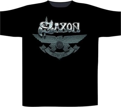 Сорочка Saxon Est 1979 Футболка з коротким рукавом Black М - 1