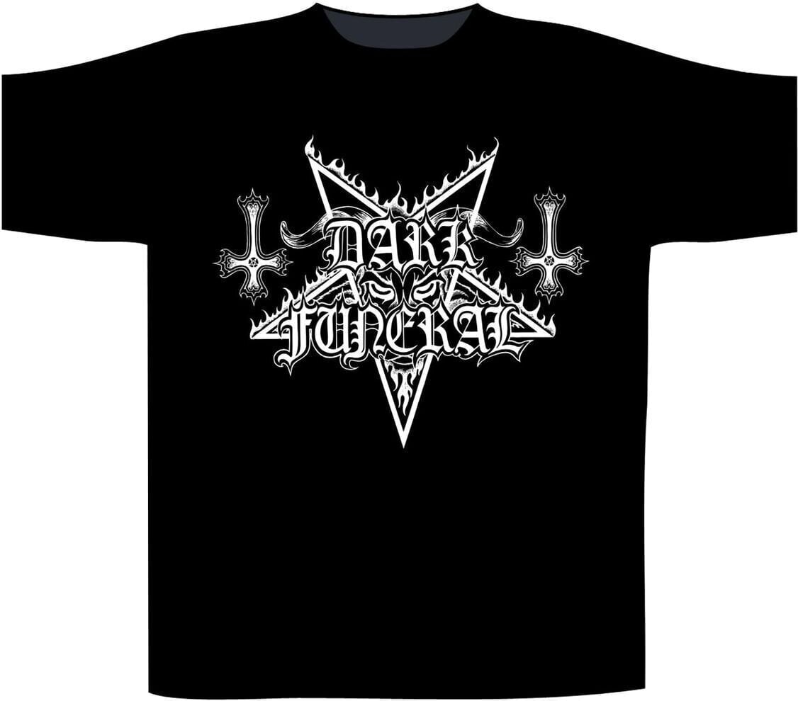 Camiseta de manga corta Dark Funeral Logo Camiseta de manga corta Black M