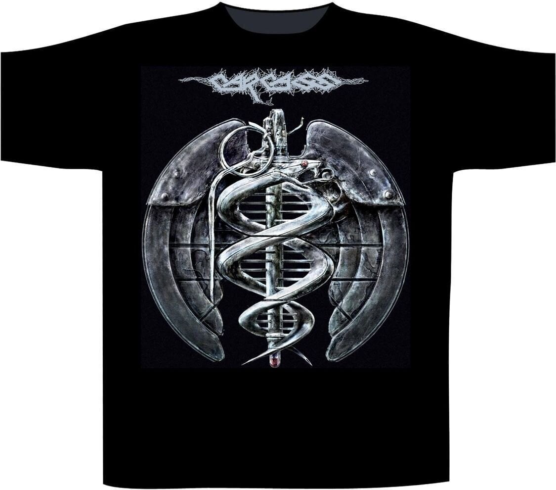 Shirt Carcass Medical Grenade Black 2XL Shirt