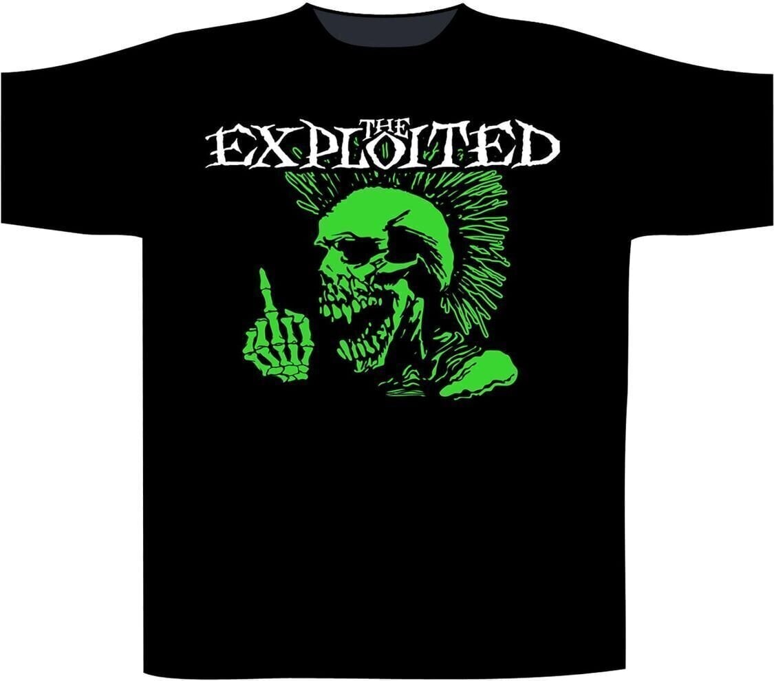 Сорочка The Exploited Middle Finger Футболка з коротким рукавом Black L