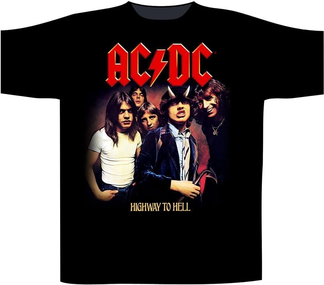 T-Shirt AC/DC Highway To Hell (Album Cover) Black S T-Shirt