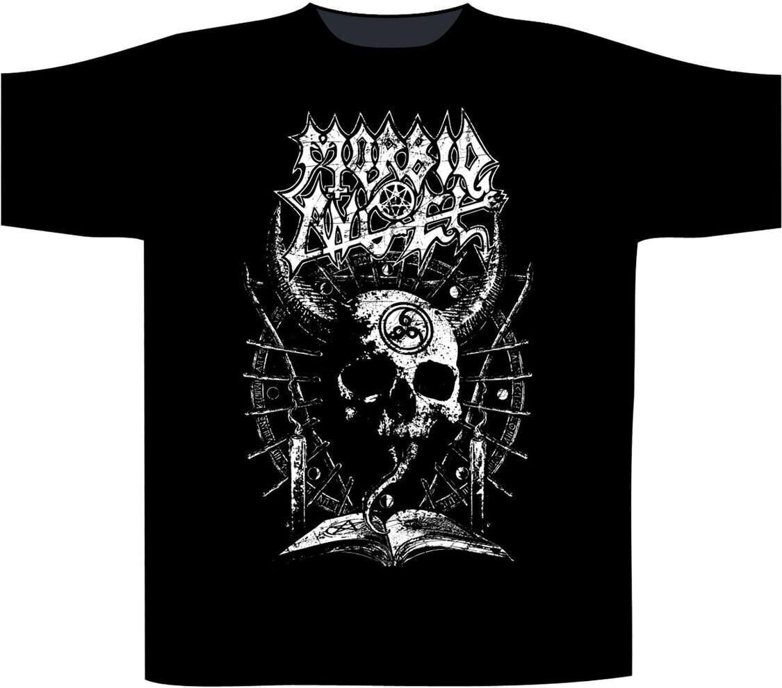 Košulja Morbid Angel Horned Skull Black 2XL Košulja