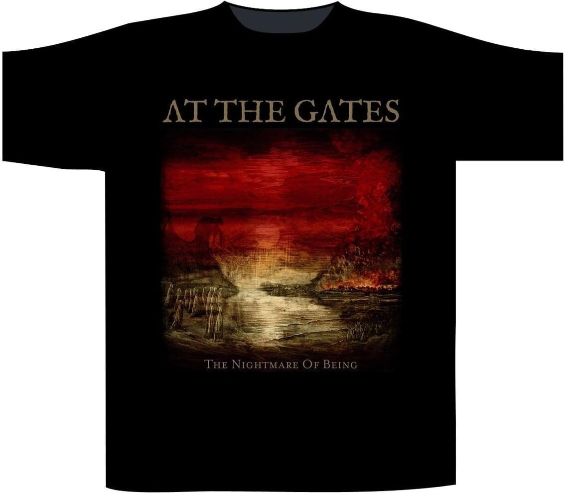 Tricou At The Gates The Nightmare Of Being Black L Tricou