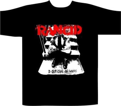 Shirt Rancid Wolves Black 2XL Shirt - 1