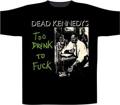 Košulja Dead Kennedys Too Drunk To Fuck Album Black 2XL Košulja - 1