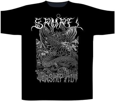 T-shirt Samael Worship Him T-shirt à manches courtes Black XL - 1
