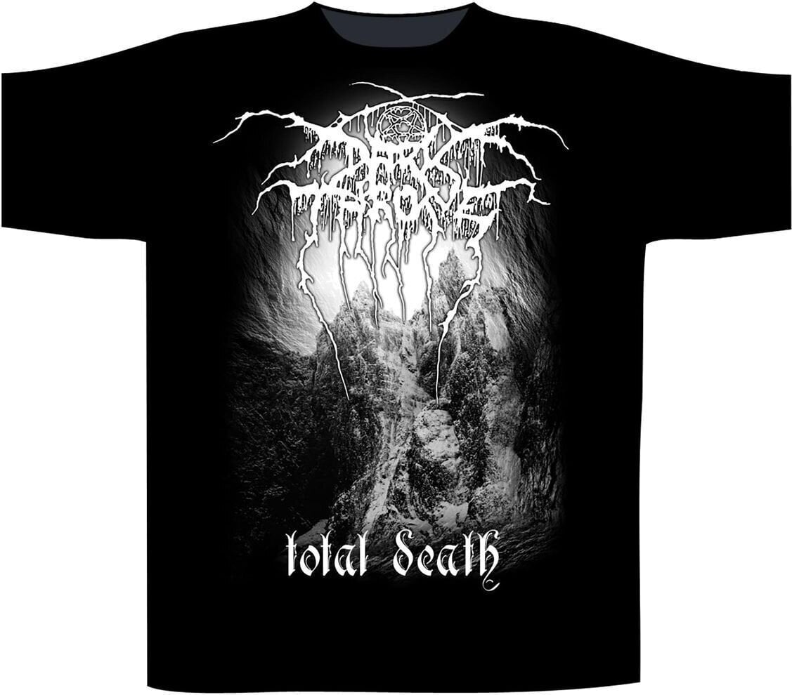 Skjorte Darkthrone Total Death T-shirt med korte ærmer Black S