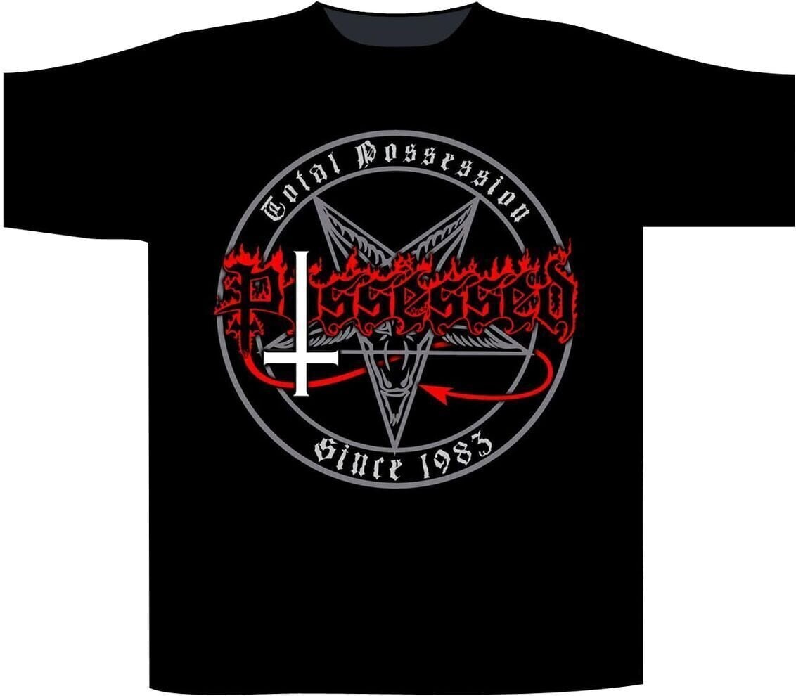 Camiseta de manga corta Possessed Total Possession Camiseta de manga corta Black S