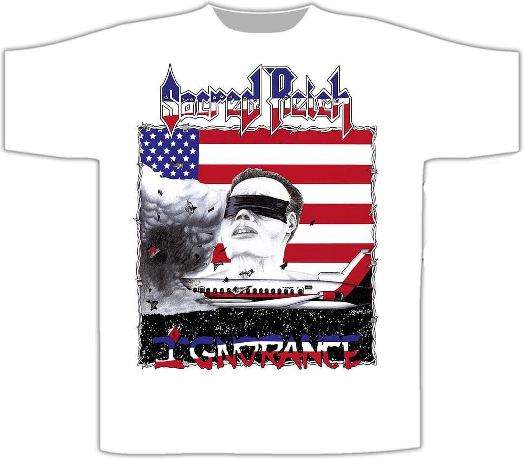 T-shirt Sacred Reich Ignorance T-shirt à manches courtes White XL
