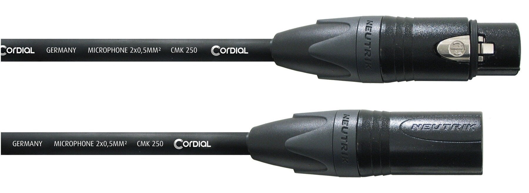 Cable de micrófono Cordial CSM FM-GOLD 250 10 m Cable de micrófono