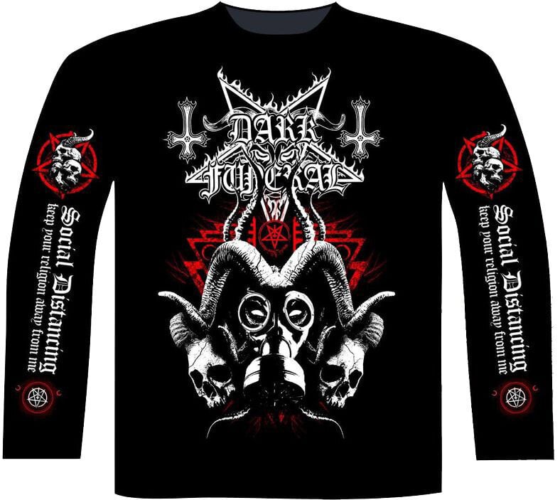 T-Shirt Dark Funeral Social Distancing Black 2XL T-Shirt