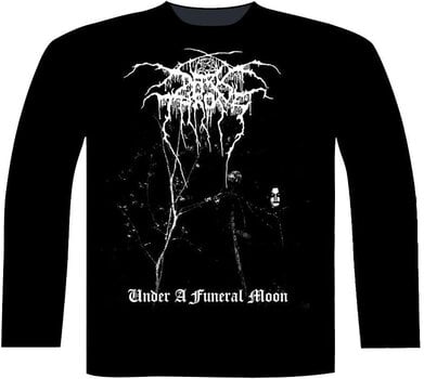 T-Shirt Darkthrone Under A Funeral Moon / Album Black L T-Shirt - 1