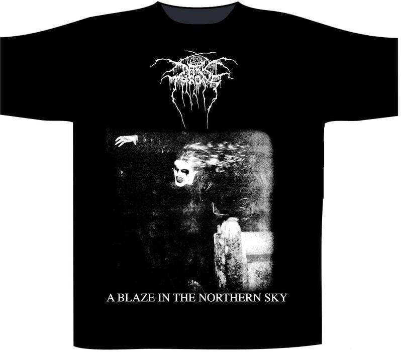 Tricou Darkthrone A Blaze In The Northern Sky Black 2XL Tricou