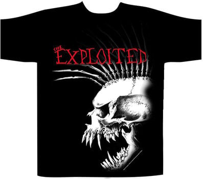 Košulja The Exploited Bastard Skull Black 2XL Košulja - 1