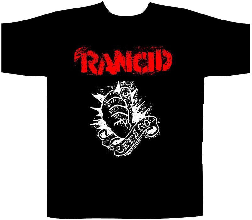 Camiseta de manga corta Rancid Let'S Go Camiseta de manga corta Black XL