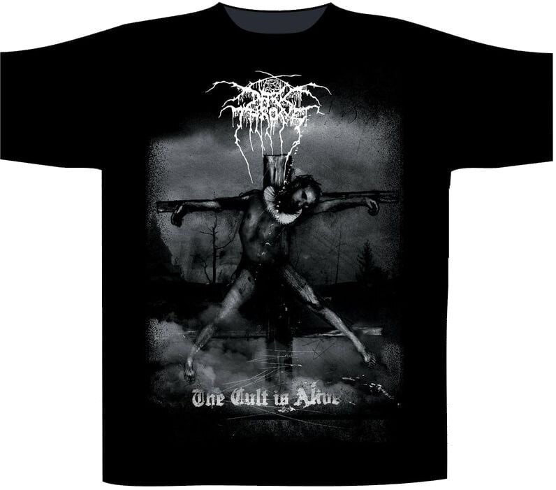 Camiseta de manga corta Darkthrone The Fist In The Face Of God / Fenriz Camiseta de manga corta Black XL