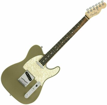 Električna kitara Fender American Elite Telecaster Ebony Satin Jade Pearl Metallic - 1