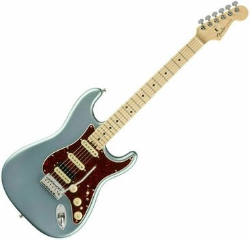 Electric guitar Fender American Elite Stratocaster HSS ShawBucker Maple Satin Ice Blue Metallic - 1