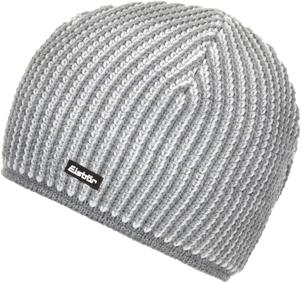 Zimowa czapka Eisbär Jasper Beanie Grey/White