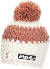Eisbär Bennet Pompon Skipool Beanie White/Indian Red/White Eisbär Bennet Pompon Skipool Beanie White/Indian Red/White