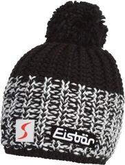 Eisbär Focus Pompon Skipool Beanie Black/White/Black Eisbär Focus Pompon Skipool Beanie Black/White/Black