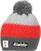Bonnet de Ski Eisbär Star Pompon SP Beanie Anthracite/Red/Grey UNI Bonnet de Ski
