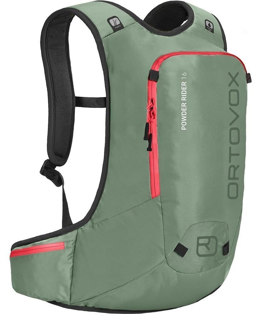 Outdoor Backpack Ortovox Powder Rider 16 Green Isar Outdoor Backpack