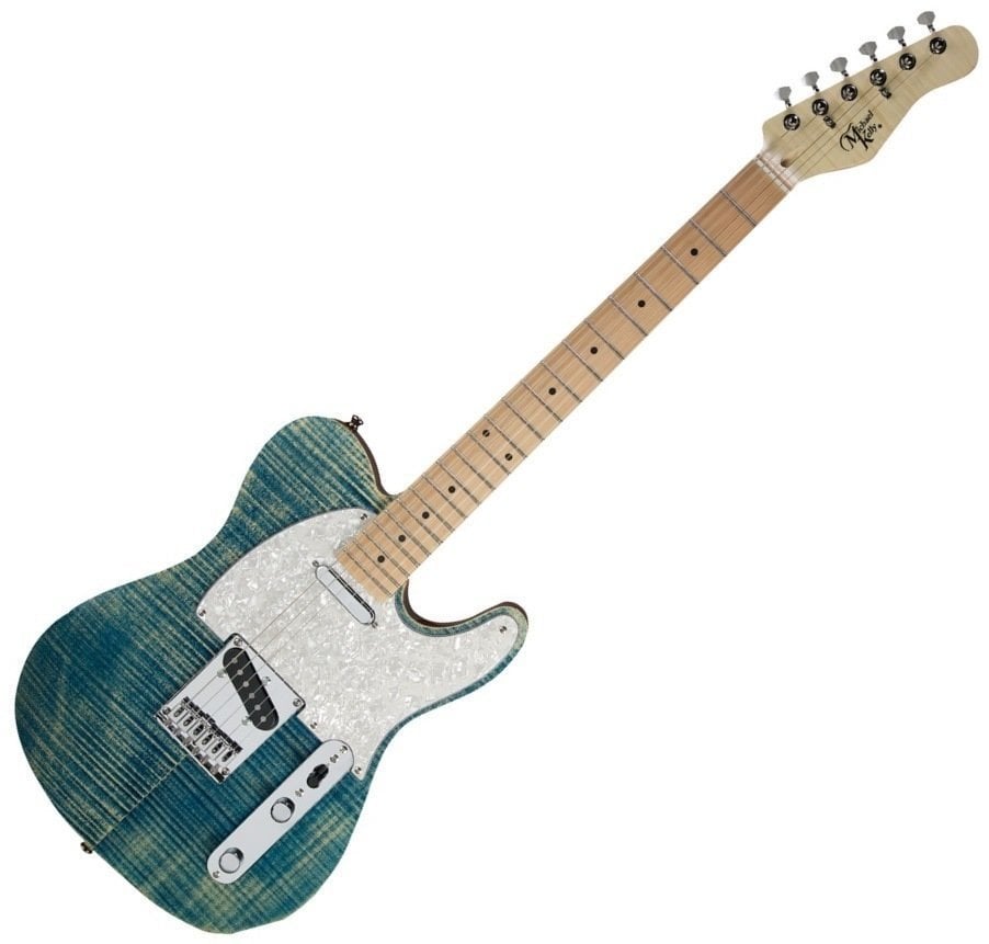 Elektrische gitaar Michael Kelly 1953 Blue Jean Wash