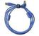 USB kábel UDG NUDG823 Kék 100 cm USB kábel