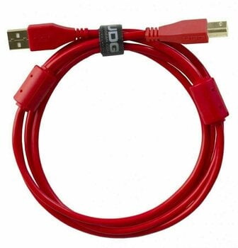 USB кабел UDG NUDG814 Червен 3 m USB кабел - 1