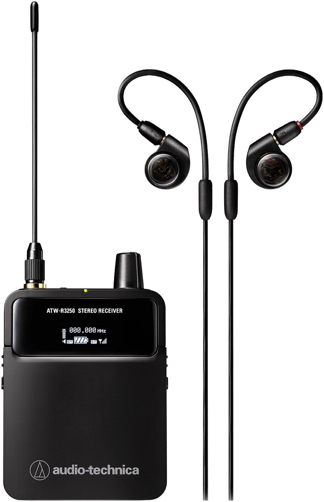 Monitorizare fără fir în ureche Audio-Technica ATW-R3250EG2 Monitorizare fără fir în ureche EG2: 580.000 - 713.850 MHz