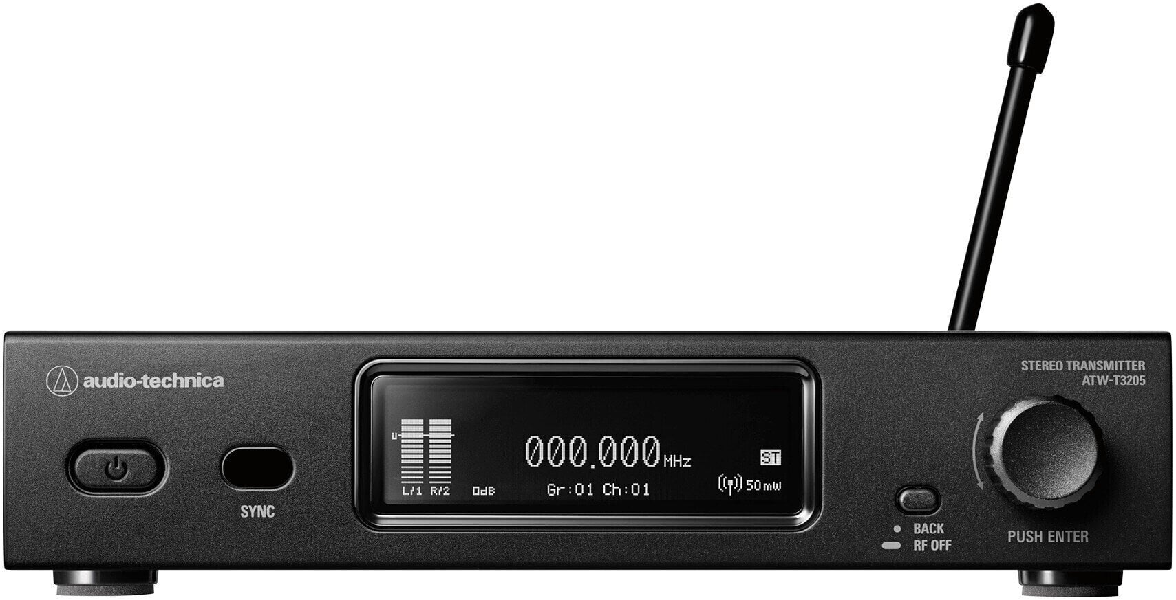 Monitorizare fără fir în ureche Audio-Technica ATW-T3205EG2EU Monitorizare fără fir în ureche EG2: 580.000 - 713.850 MHz