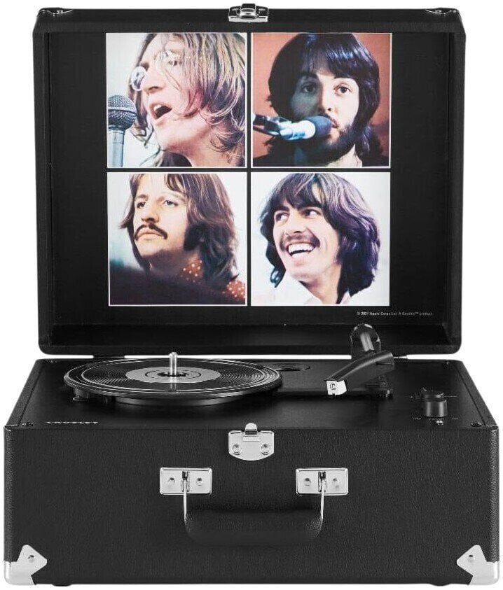 Placă turnantă portabil Crosley Anthology Beatles - Let it Be PVC Black Placă turnantă portabil